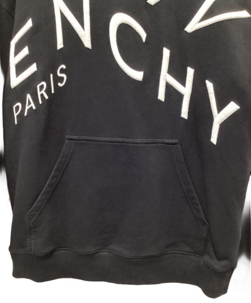 GIVENCHY（ジバンシィ）GIVENCHY (ジバンシィ) プルオーバーパーカー ブラック サイズ:Sの古着・服飾アイテム