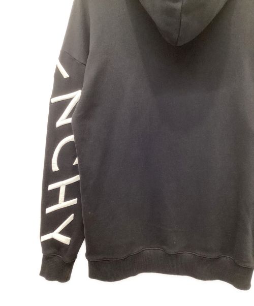 GIVENCHY（ジバンシィ）GIVENCHY (ジバンシィ) プルオーバーパーカー ブラック サイズ:Sの古着・服飾アイテム