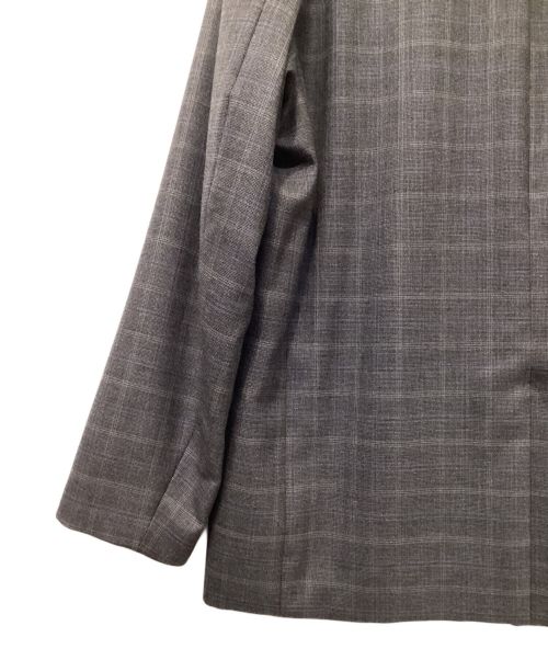 YOKE（ヨーク）YOKE (ヨーク) DETACHABLE COLLAR JACKET グレー サイズ:3の古着・服飾アイテム