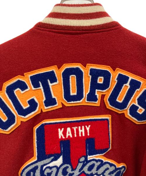 OCTOPUS ARMY（オクトパスアーミー）OCTOPUS ARMY (オクトパスアーミー) スタジャン レッド サイズ:Mの古着・服飾アイテム