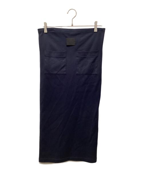COGTHEBIGSMOKE（コグザビッグスモーク）COGTHEBIGSMOKE (コグザビッグスモーク) ペンシルスカート ネイビー サイズ:ﾌﾘｰの古着・服飾アイテム