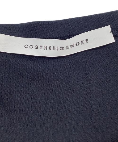 COGTHEBIGSMOKE（コグザビッグスモーク）COGTHEBIGSMOKE (コグザビッグスモーク) ペンシルスカート ネイビー サイズ:ﾌﾘｰの古着・服飾アイテム