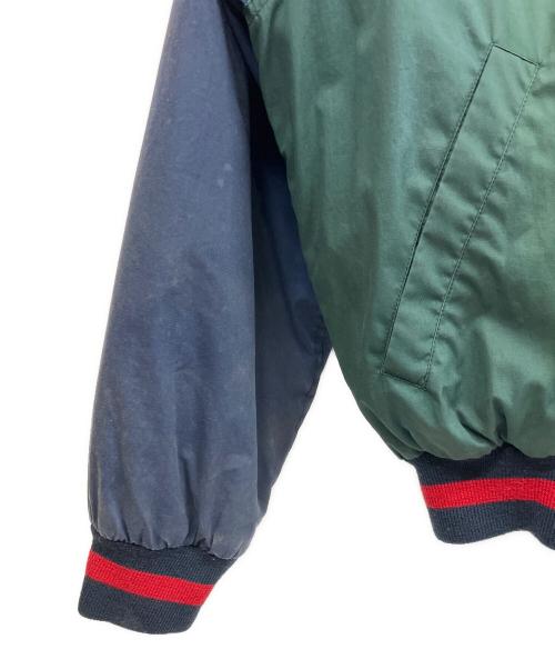 RALPH LAUREN（ラルフローレン）RALPH LAUREN (ラルフローレン) 90'sダウンジャケット ネイビー×グリーン サイズ:Mの古着・服飾アイテム