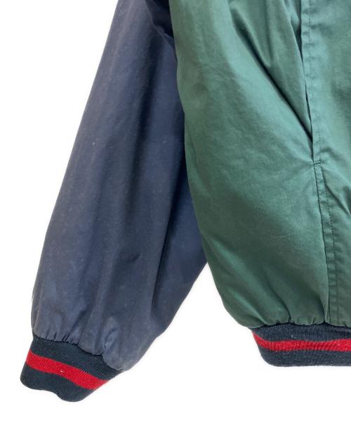RALPH LAUREN（ラルフローレン）RALPH LAUREN (ラルフローレン) 90'sダウンジャケット ネイビー×グリーン サイズ:Mの古着・服飾アイテム