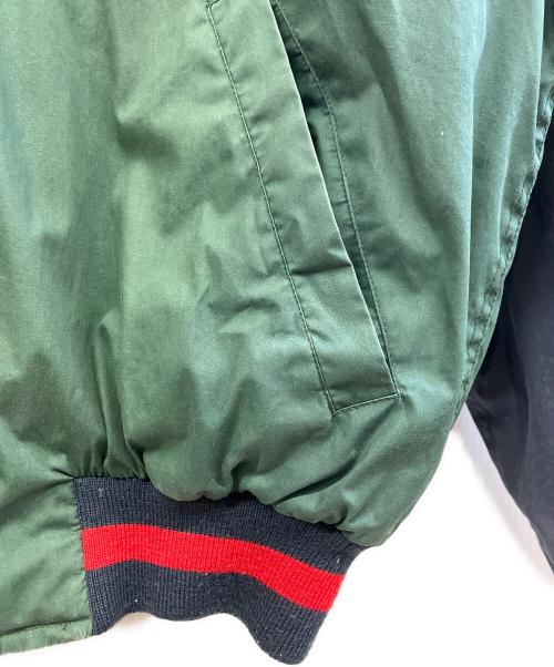 RALPH LAUREN（ラルフローレン）RALPH LAUREN (ラルフローレン) 90'sダウンジャケット ネイビー×グリーン サイズ:Mの古着・服飾アイテム