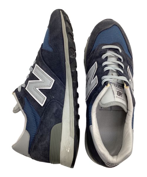 NEW BALANCE（ニューバランス）NEW BALANCE (ニューバランス) ローカットスニーカー ネイビー サイズ:10.5の古着・服飾アイテム