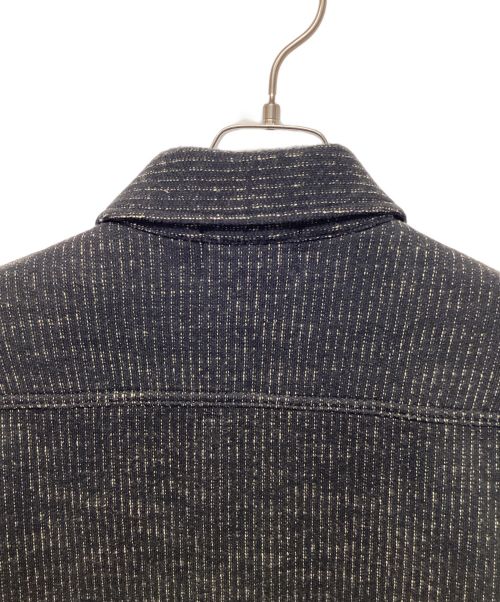 RRL（ダブルアールエル）RRL (ダブルアールエル) Browns Beach Knit Jacket ブラック サイズ:Mの古着・服飾アイテム