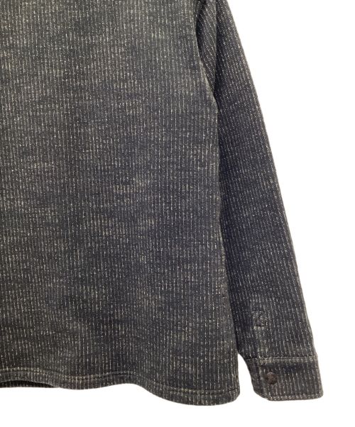 RRL（ダブルアールエル）RRL (ダブルアールエル) Browns Beach Knit Jacket ブラック サイズ:Mの古着・服飾アイテム