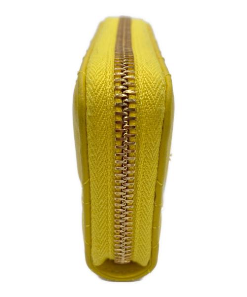 Christian Dior（クリスチャン ディオール）Christian Dior (クリスチャン ディオール) スモールジップコインケース イエローの古着・服飾アイテム