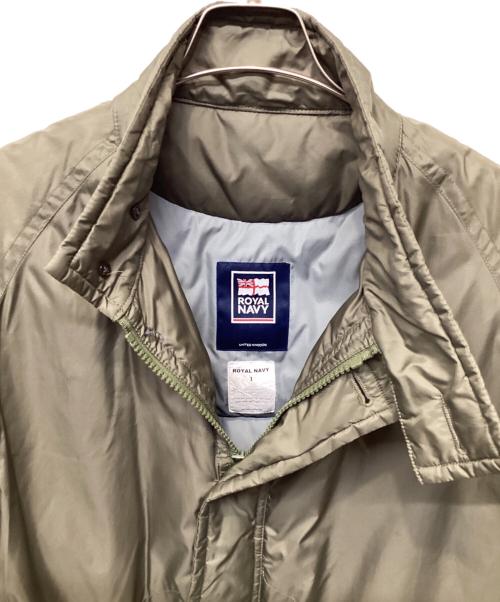 ROYAL NAVY（ロイヤルネイビー）ROYAL NAVY (ロイヤルネイビー) サブマリンダウンコート カーキ サイズ:1の古着・服飾アイテム