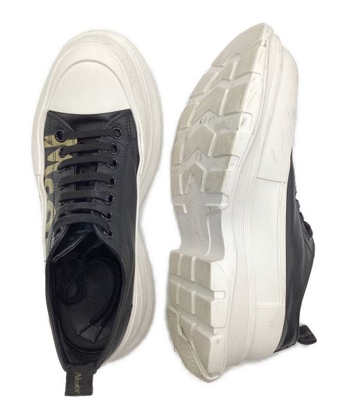 ALEXANDER McQUEEN（アレキサンダーマックイーン）ALEXANDER McQUEEN (アレキサンダーマックイーン) トレッドスリックレースアップスニーカー ホワイト サイズ:42の古着・服飾アイテム
