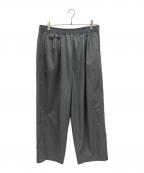FreshServiceフレッシュサービス）の古着「COOLFIBER TWO TUCK EASY PANTS」｜グレー