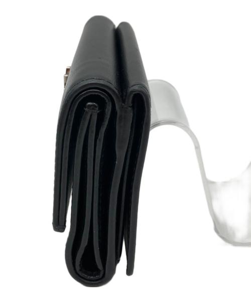 Saint Laurent Paris（サンローランパリ）Saint Laurent Paris (サンローランパリ) 3つ折り財布 ブラックの古着・服飾アイテム