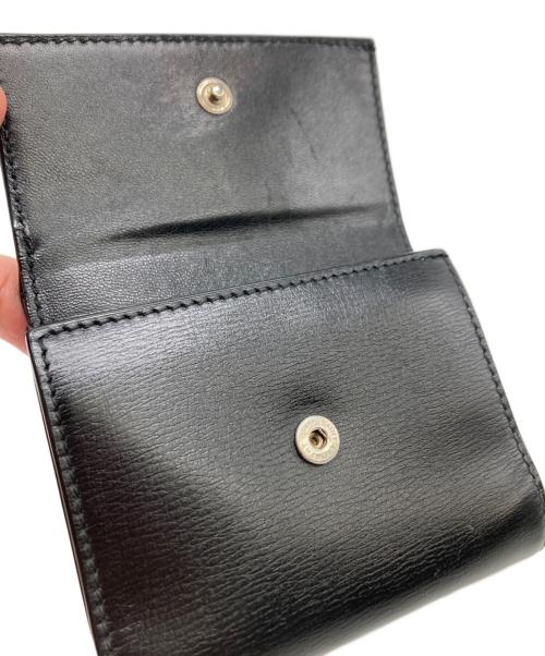 Saint Laurent Paris（サンローランパリ）Saint Laurent Paris (サンローランパリ) 3つ折り財布 ブラックの古着・服飾アイテム