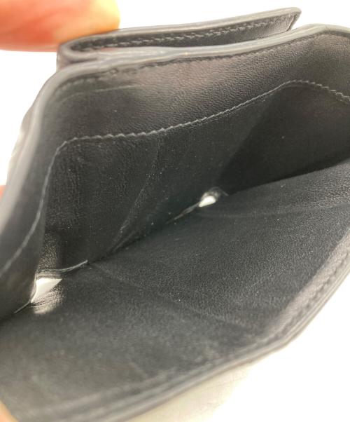 Saint Laurent Paris（サンローランパリ）Saint Laurent Paris (サンローランパリ) 3つ折り財布 ブラックの古着・服飾アイテム