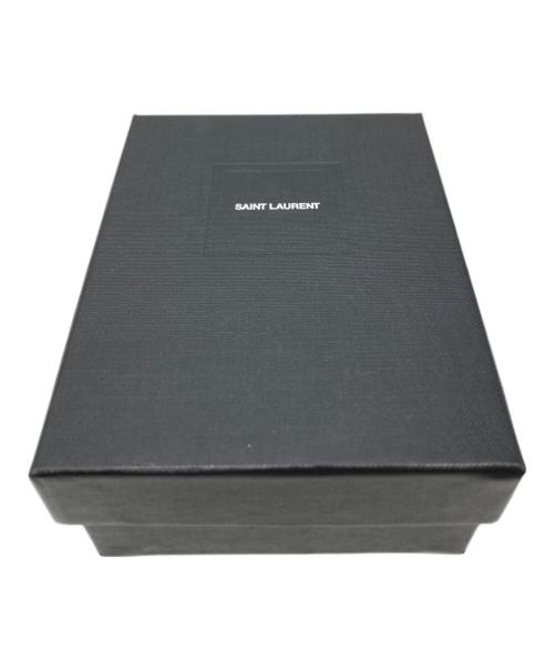 Saint Laurent Paris（サンローランパリ）Saint Laurent Paris (サンローランパリ) 3つ折り財布 ブラックの古着・服飾アイテム