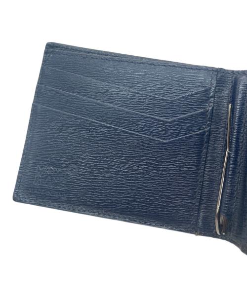 MONTBLANC（モンブラン）MONTBLANC (モンブラン) 札入れ ネイビーの古着・服飾アイテム