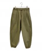 goldゴールド）の古着「COTTON / NYLON RIPSTOP OVER PANTS」｜カーキ