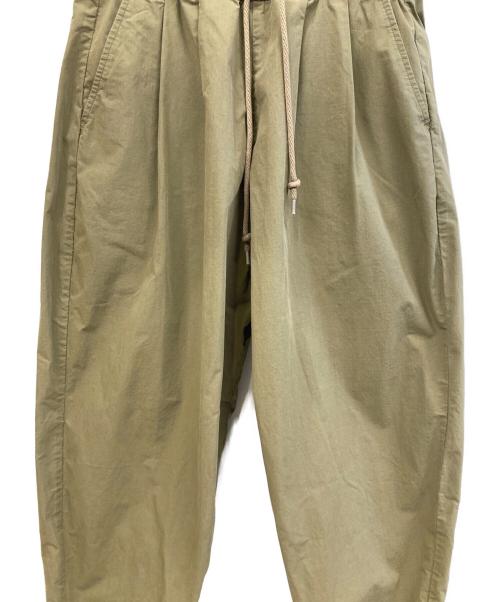 gold（ゴールド）gold (ゴールド) COTTON / NYLON RIPSTOP OVER PANTS カーキ サイズ:Sの古着・服飾アイテム