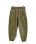 gold（ゴールド）の古着「COTTON / NYLON RIPSTOP OVER PANTS」｜カーキ