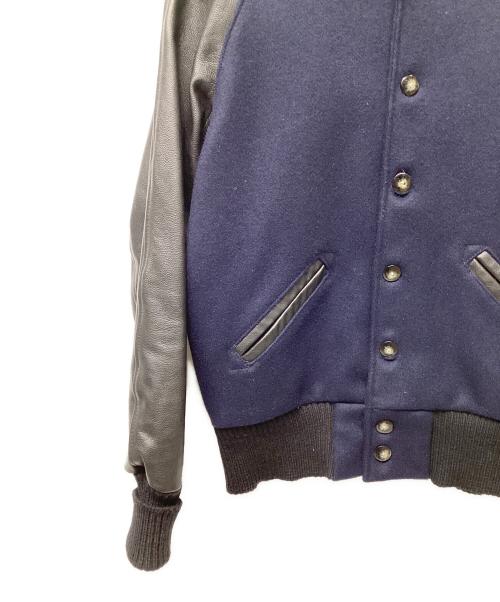 skookum（スクーカム）SKOOKUM (スクーカム) スタジャン ネイビー サイズ:36の古着・服飾アイテム
