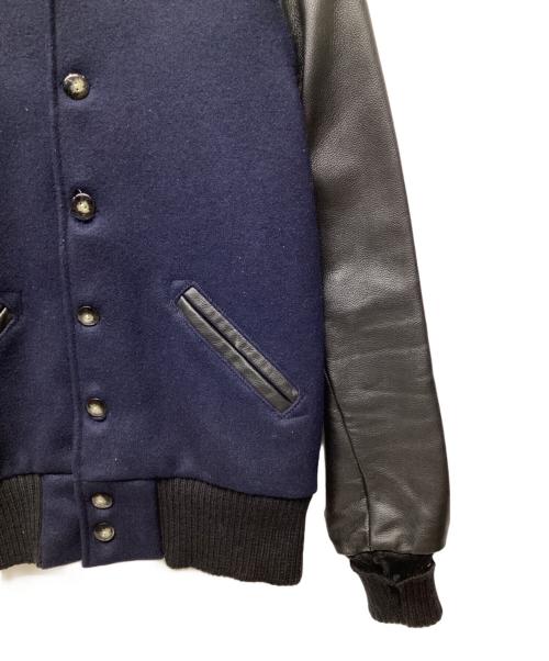 skookum（スクーカム）SKOOKUM (スクーカム) スタジャン ネイビー サイズ:36の古着・服飾アイテム