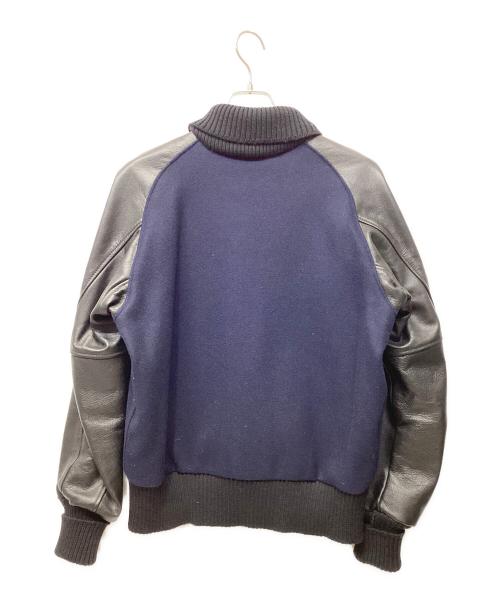 skookum（スクーカム）SKOOKUM (スクーカム) スタジャン ネイビー サイズ:36の古着・服飾アイテム