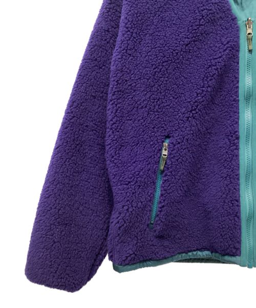 THE NORTH FACE（ザ ノース フェイス）THE NORTH FACE (ザ ノース フェイス) リバーシブルエクストリームパイルカーディガン パープル サイズ:Mの古着・服飾アイテム