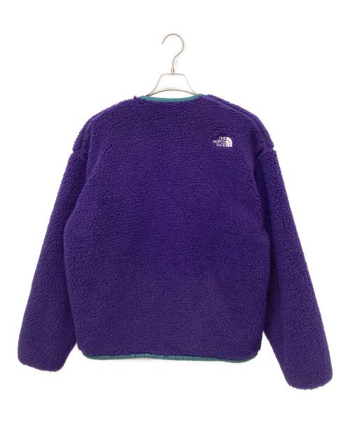 THE NORTH FACE（ザ ノース フェイス）THE NORTH FACE (ザ ノース フェイス) リバーシブルエクストリームパイルカーディガン パープル サイズ:Mの古着・服飾アイテム