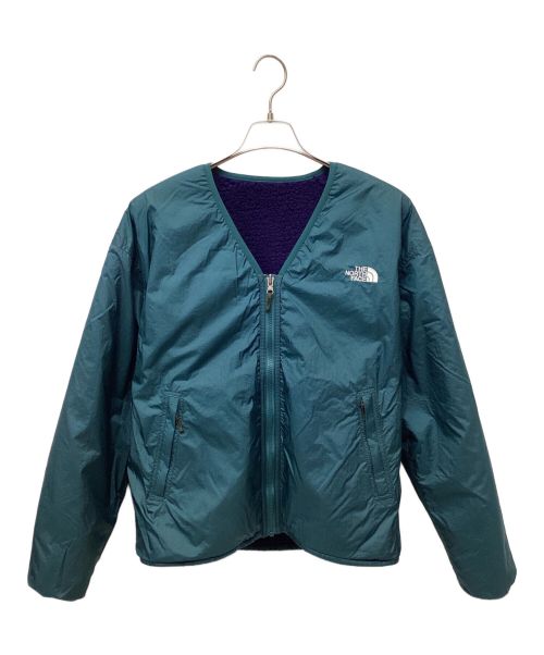 THE NORTH FACE（ザ ノース フェイス）THE NORTH FACE (ザ ノース フェイス) リバーシブルエクストリームパイルカーディガン パープル サイズ:Mの古着・服飾アイテム