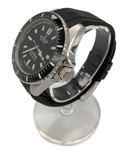 EDOX（エドックス）EDOX (エドックス) スカイダイバー ネプチュニアン オートマティック ブラックの古着・服飾アイテム