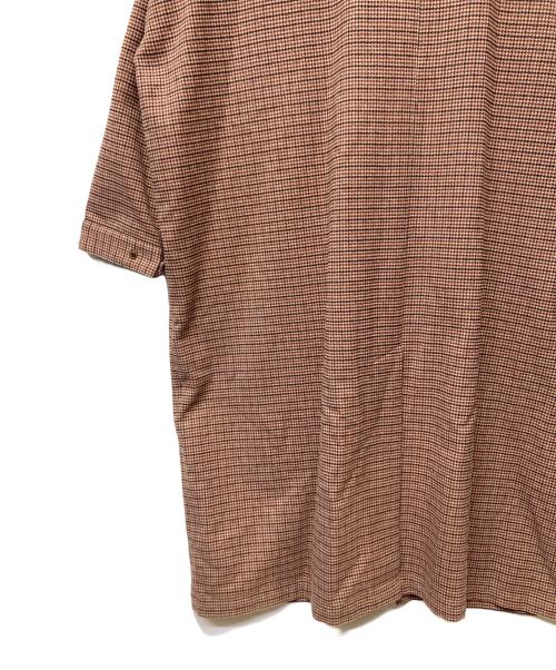 F/CE.（エフシーイー）F/CE. (エフシーイー) CHECK HUNTING LONG COAT ピンク サイズ:Mの古着・服飾アイテム