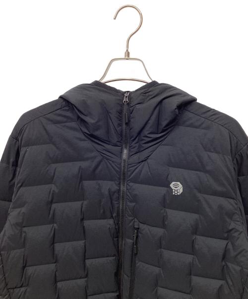 MOUNTAIN HARD WEAR（マウンテンハードウェア）MOUNTAIN HARD WEAR (マウンテンハードウェア) マウンテンハードウェア スーパーDS ストレッチ ダウン フーデッド ジャケット ブラック サイズ:Lの古着・服飾アイテム
