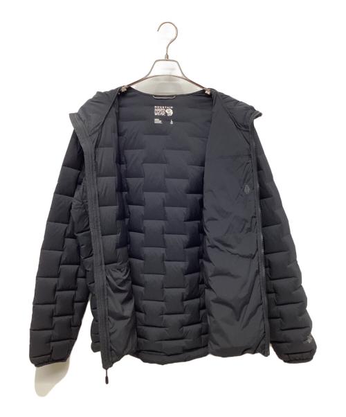 MOUNTAIN HARD WEAR（マウンテンハードウェア）MOUNTAIN HARD WEAR (マウンテンハードウェア) マウンテンハードウェア スーパーDS ストレッチ ダウン フーデッド ジャケット ブラック サイズ:Lの古着・服飾アイテム