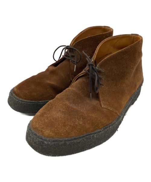 Tricker’s（トリッカーズ）Tricker’s (トリッカーズ) スウェードチャッカーブーツ ブラウン サイズ:26cmの古着・服飾アイテム