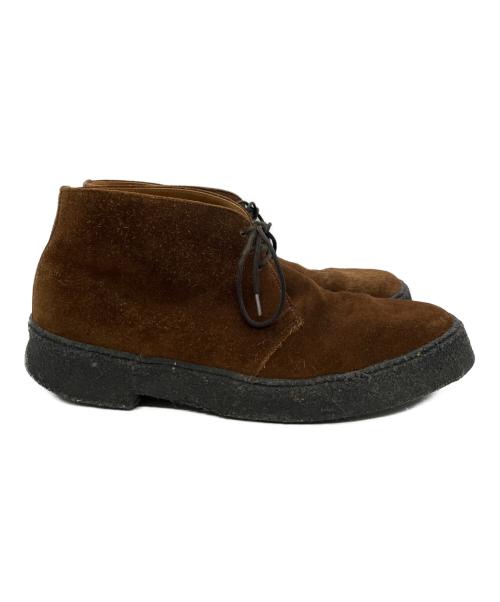 Tricker’s（トリッカーズ）Tricker’s (トリッカーズ) スウェードチャッカーブーツ ブラウン サイズ:26cmの古着・服飾アイテム