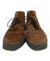 Tricker’s (トリッカーズ) スウェードチャッカーブーツ ブラウン サイズ:26cm：12000円