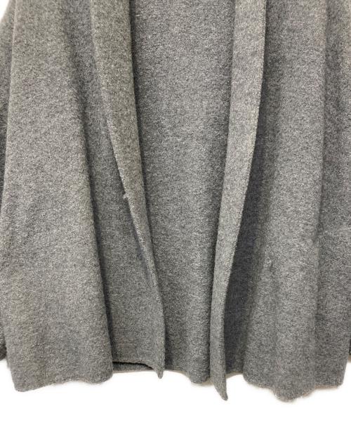 45R（フォーティファイブ・アール）45R (フォーティファイブ・アール) 縮絨ニットのボレロ グレー サイズ:FREEの古着・服飾アイテム