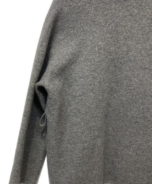 45R（フォーティファイブ・アール）45R (フォーティファイブ・アール) 縮絨ニットのボレロ グレー サイズ:FREEの古着・服飾アイテム