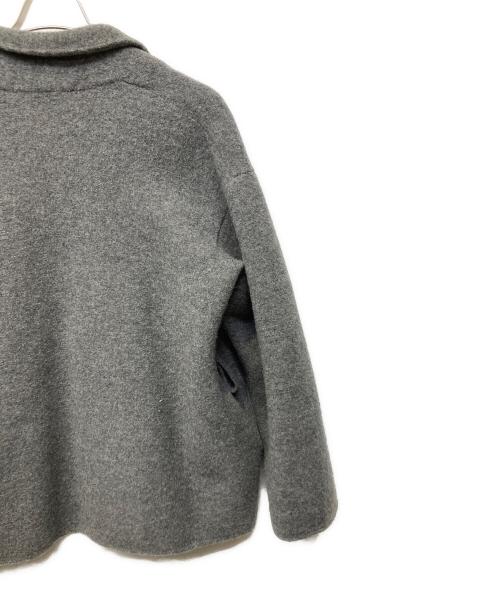 45R（フォーティファイブ・アール）45R (フォーティファイブ・アール) 縮絨ニットのボレロ グレー サイズ:FREEの古着・服飾アイテム