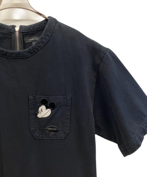 MARC JACOBS（マークジェイコブス）MARC JACOBS (マークジェイコブス) ミッキーデニムワンピース ブラック サイズ:Ｓの古着・服飾アイテム