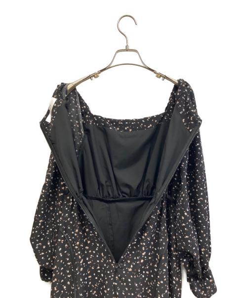 HER LIP TO（ハーリップトゥ）HER LIP TO (ハーリップトゥ) ブラウスワンピース ブラック サイズ:Sの古着・服飾アイテム