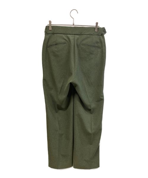 Needles（ニードルズ）Needles (ニードルズ) STUDIOUS (ステュディオス) Side Tab Trousers スラックス グリーン サイズ:Ｍの古着・服飾アイテム