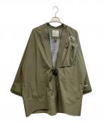 CMF OUTDOOR GARMENTコンフィーアウトドアガーメント）の古着「HAORI SHELL COEXIST」｜カーキ