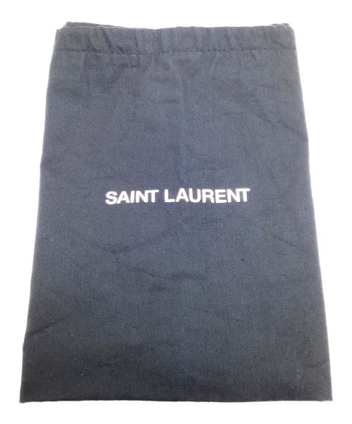 Saint Laurent Paris（サンローランパリ）Saint Laurent Paris (サンローランパリ) スタッズクラシックベルトバッグ ブラックの古着・服飾アイテム