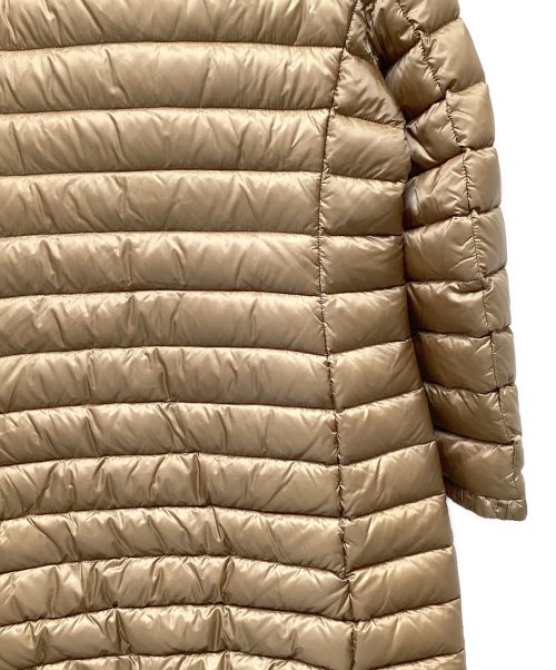 MONCLER（モンクレール）MONCLER (モンクレール) ダウンコート ブラウン サイズ:1の古着・服飾アイテム