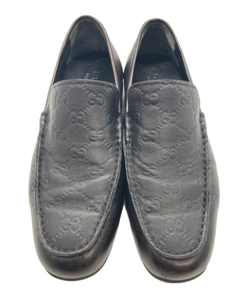 GUCCI（グッチ）GUCCI (グッチ) ローファー ブラック サイズ:25.5cmの古着・服飾アイテム