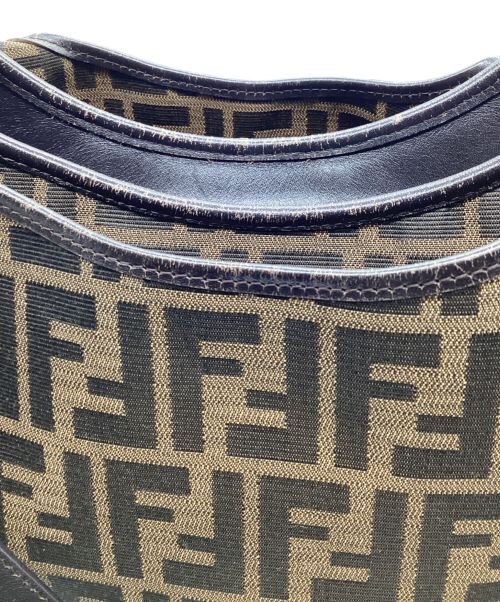 FENDI（フェンディ）FENDI (フェンディ) ズッカ柄トートバッグ ブラウンの古着・服飾アイテム