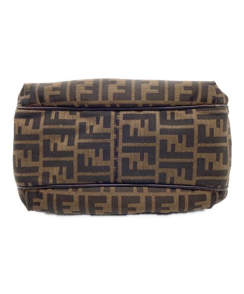 FENDI（フェンディ）FENDI (フェンディ) ズッカ柄トートバッグ ブラウンの古着・服飾アイテム