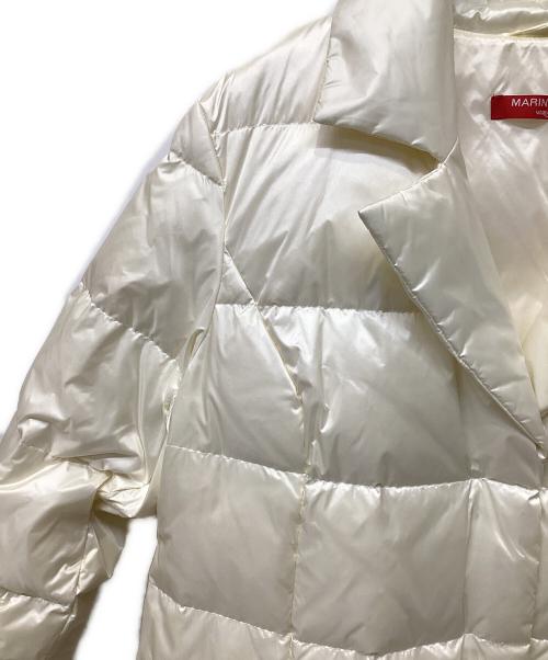 MARINA SPORT（マリナスポーツ）MARINA SPORT (マリナスポーツ) ダウンコート ホワイト サイズ:17の古着・服飾アイテム